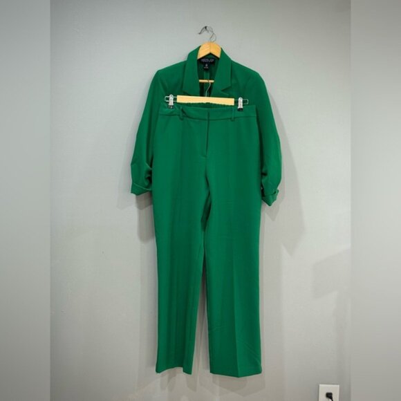 Green Rachel Zoe 2-Piece Suit Set Size 8 EUC - Picture 3 of 8